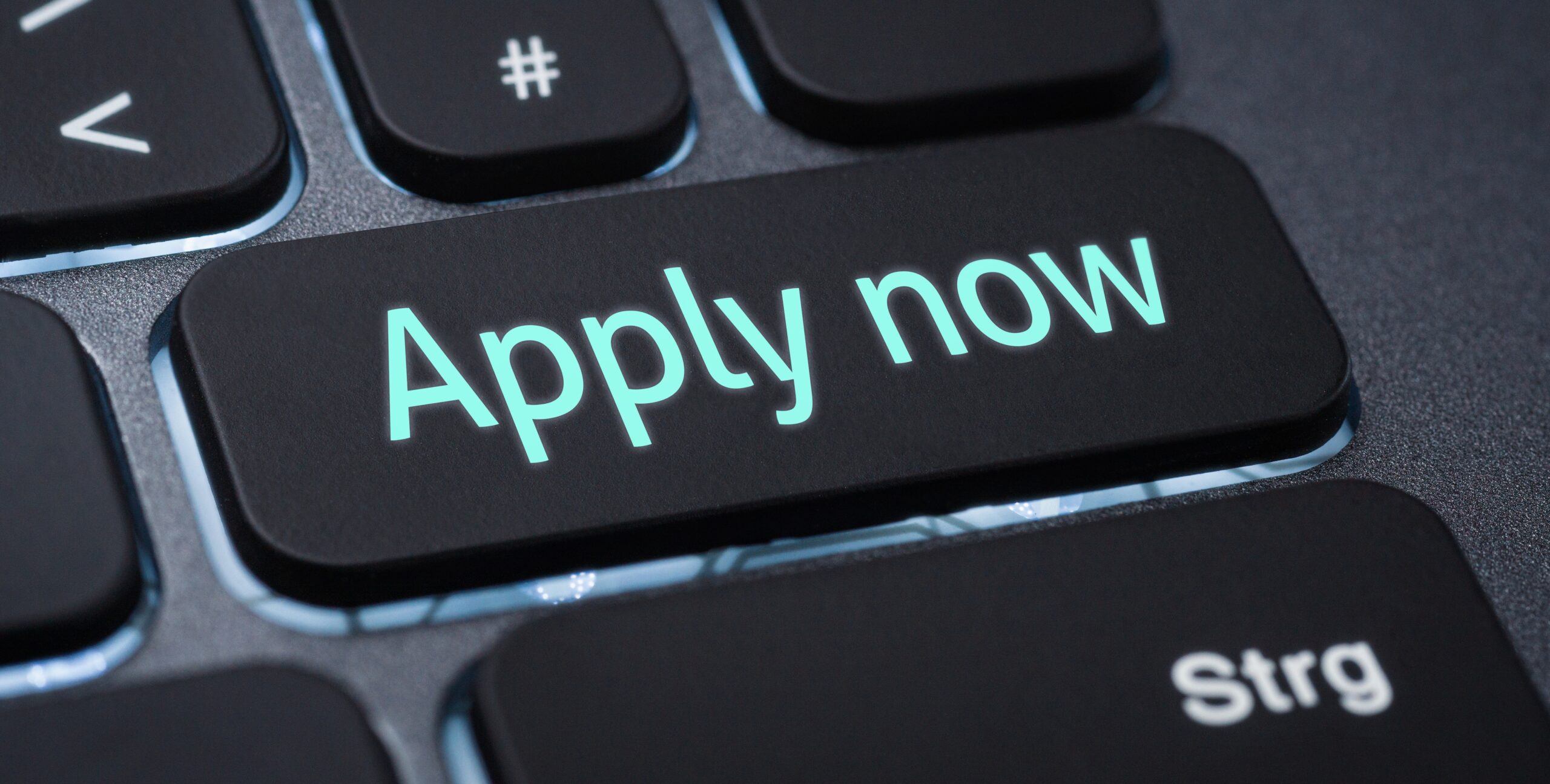 Illuminated,Keyboard,With,A,Labeled,Key,-,Apply,Now